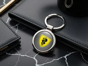 Alfa Romeo Portachiavi Auto Metallo Stile Racing Durevole